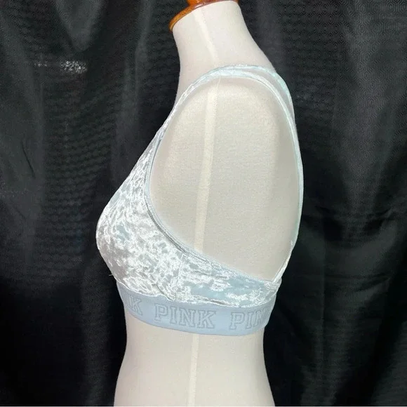 Rare Color New PINK Victoria’s Secret Unlined Velvet Bralette - Picture 10 of 12